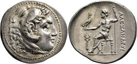 KINGS OF MACEDON. Alexander III ‘the Great’, 336-323 BC. Tetradrachm (Silver, 34 mm, 16.76 g, 12 h), uncertain mint, circa 250-200 BC. Head of Herakle...