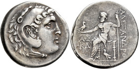 KINGS OF MACEDON. Alexander III ‘the Great’, 336-323 BC. Tetradrachm (Silver, 32 mm, 16.16 g, 1 h), Aspendos, CY 24 = 189/8. Head of Herakles to right...