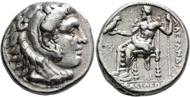 KINGS OF MACEDON. Alexander III ‘the Great’, 336-323 BC. Tetradrachm (Silver, 25 mm, 17.11 g, 5 h), uncertain mint in Cilicia ('Side'), struck under P...