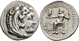 KINGS OF MACEDON. Alexander III ‘the Great’, 336-323 BC. Tetradrachm (Silver, 29 mm, 17.10 g, 6 h), Tarsos, struck under Philotas or Philoxenos, 323-3...