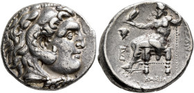 KINGS OF MACEDON. Alexander III ‘the Great’, 336-323 BC. Tetradrachm (Silver, 26 mm, 17.12 g, 1 h), uncertain mint in Southern Asia Minor, circa 320-2...