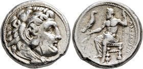 KINGS OF MACEDON. Alexander III ‘the Great’, 336-323 BC. Tetradrachm (Silver, 25 mm, 17.25 g, 12 h), Salamis, struck under Nikokreon, circa 332/1-323....
