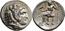 KINGS OF MACEDON. Alexander III ‘the Great’, 336-323 BC. Tetradrachm (Silver, 29 mm, 16.99 g, 12 h), Arados, under Ptolemy I as Satrap, circa 320/19-3...
