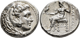 KINGS OF MACEDON. Alexander III ‘the Great’, 336-323 BC. Tetradrachm (Silver, 24 mm, 17.26 g, 7 h), Babylon, struck under Archon, Dokimos, or Seleukos...