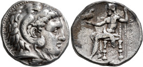 KINGS OF MACEDON. Alexander III ‘the Great’, 336-323 BC. Tetradrachm (Silver, 26 mm, 16.79 g, 5 h), Babylon I, struck under Seleukos I, circa 311-300....