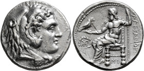 KINGS OF MACEDON. Alexander III ‘the Great’, 336-323 BC. Tetradrachm (Silver, 26 mm, 16.72 g, 8 h), Babylon I, struck under Seleukos I, circa 311-300....