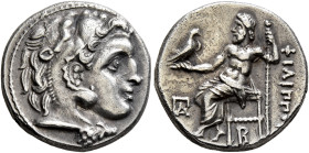 KINGS OF MACEDON. Philip III Arrhidaios, 323-317 BC. Drachm (Silver, 11 mm, 4.27 g, 1 h), Kolophon, struck under Menander or Kleitos, circa 322-319. H...