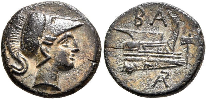 KINGS OF MACEDON. Demetrios I Poliorketes, 306-283 BC. AE (Bronze, 16 mm, 2.47 g...
