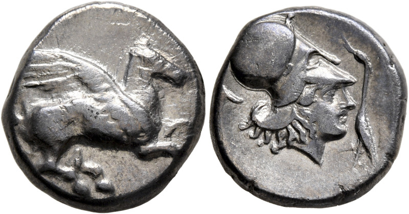 EPEIROS. Ambrakia. Circa 426-404 BC. Stater (Silver, 19 mm, 7.88 g, 4 h). Pegaso...