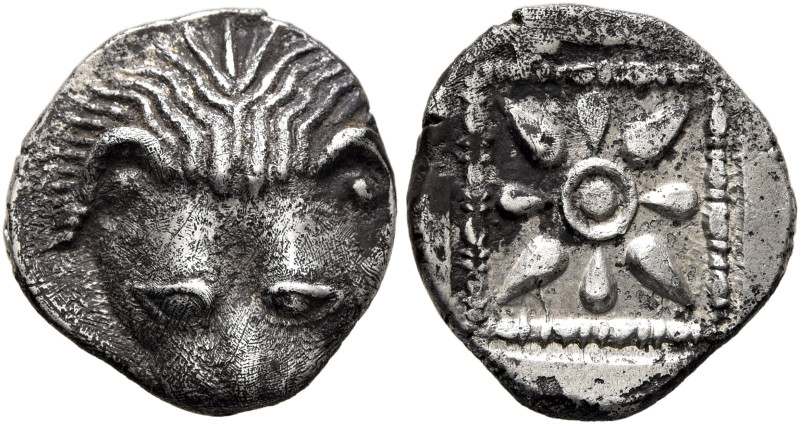 CIMMERIAN BOSPOROS. Pantikapaion. Circa 460-450 BC. Triobol (Silver, 14 mm, 2.20...