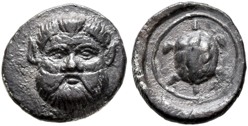 LESBOS. Methymna. Circa 350/30-250/40 BC. Hemiobol (Silver, 8 mm, 0.40 g, 11 h)....