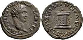 BITHYNIA. Nicaea. Domitian, 81-96. Assarion (Bronze, 22 mm, 5.88 g, 4 h). ΑΥΤ ΔΟΜΙΤΙΑΝΟΣ ΚΑΙΣΑΡ ΣΕΒ ΓΕΡ Radiate head of Domitian to right. Rev. ΝΕΙΚΑΙ...