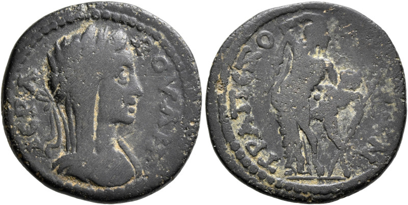 CARIA. Trapezopolis. Pseudo-autonomous issue. Assarion (Bronze, 22 mm, 5.89 g, 7...