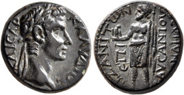 PHRYGIA. Aezanis. Claudius, 41-54. Assarion (Bronze, 19 mm, 5.35 g, 12 h), Pausanias Menandros, magistrate. ΚΛΑΥΔΙΟΣ ΚΑΙCΑΡ Laureate head of Claudius ...