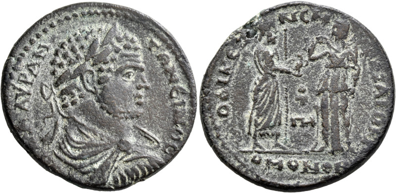 PHRYGIA. Laodicea ad Lycum. Caracalla, 198-217. Tetrassarion (Bronze, 32 mm, 17....
