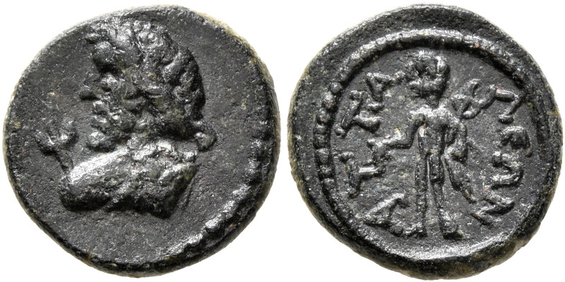 PAMPHYLIA. Attalia. Pseudo-autonomous issue. Hemiassarion (Bronze, 14 mm, 2.30 g...