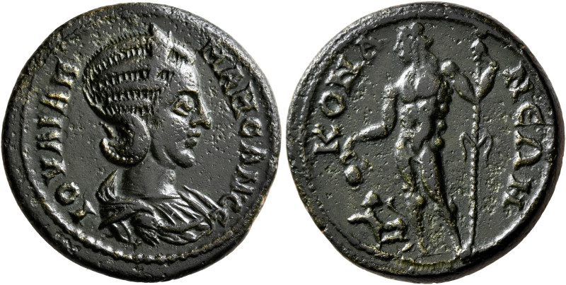 PISIDIA. Conana. Julia Mamaea, Augusta, 222-235. Triassarion (Bronze, 26 mm, 9.2...
