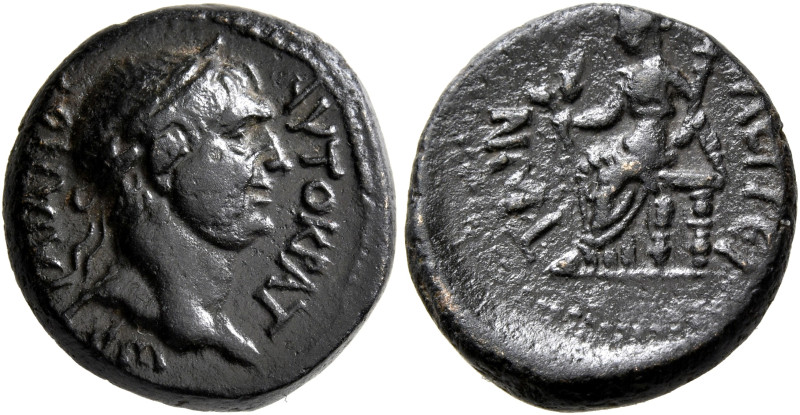 CILICIA. Laertes. Trajan, 98-117. Assarion (Orichalcum, 18 mm, 6.05 g, 12 h). ΑΥ...