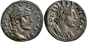 CILICIA. Ninica-Claudiopolis. Maximinus I, 235-238. Diassarion (Bronze, 25 mm, 7.35 g, 6 h). IMP MAXIMINVS PI (sic!) Laureate head of Maximinus I to r...