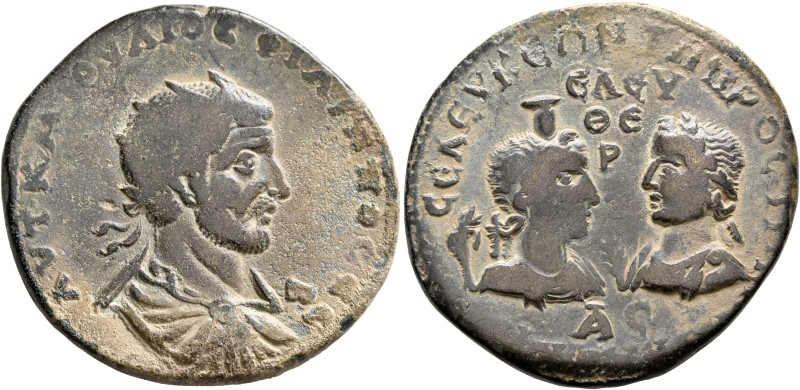 CILICIA. Seleucia ad Calycadnum. Philip I, 244-249. Hexassarion (Bronze, 36 mm, ...