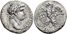 SYRIA, Seleucis and Pieria. Antioch. Otho, 69. Tetradrachm (Silver, 25 mm, 15.12 g, 1 h), RY 1 = 69. ΑΥΤΟΚ[ΡΑΤⲰΡ•M•OΘⲰN] KAICAP CЄΒΑCΤΟC Laureate head...
