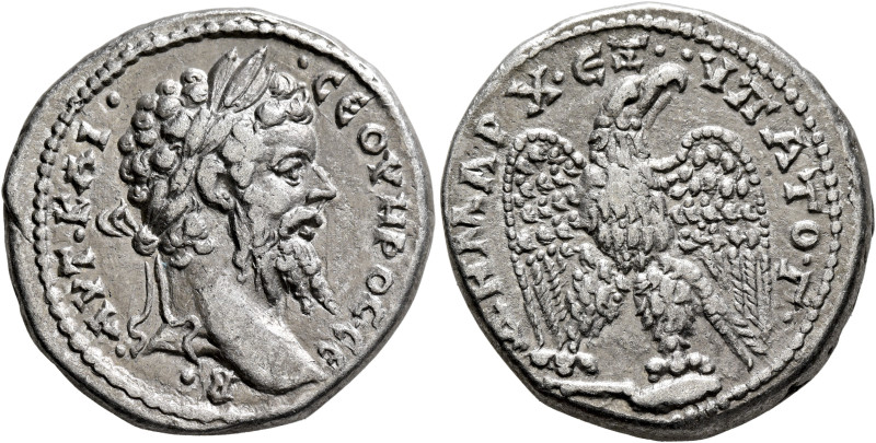 SYRIA, Seleucis and Pieria. Antioch. Septimius Severus, 193-211. Tetradrachm (Si...