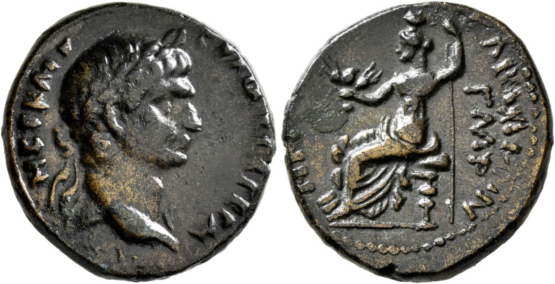 SYRIA, Seleucis and Pieria. Gabala. Trajan, 98-117. Diassarion (Bronze, 22 mm, 7...