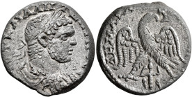 PHOENICIA. Ace-Ptolemais. Caracalla, 198-217. Tetradrachm (Billon, 24 mm, 12.95 g, 6 h), 215-217. [Α]ΥΤ Κ Μ Α ΑΝΤΩ[ΝΙΝΟC CЄΒ] Laureate, draped and cui...