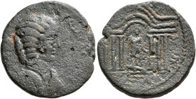 PHOENICIA. Botrys. Julia Soaemias, Augusta, 218-222. AE (Bronze, 24 mm, 10.39 g, 10 h), CY 251 = 220/1. ΙΟΥΛΙΑ ϹΟЄΜΙΑϹ ϹЄΒ Draped bust of Julia Soaemi...