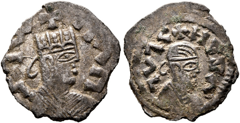 Kaleb, circa 510-530s. Argyros (Billon, 14 mm, 0.61 g, 12 h). ከለበ-ነገሠ ('klbngs' ...