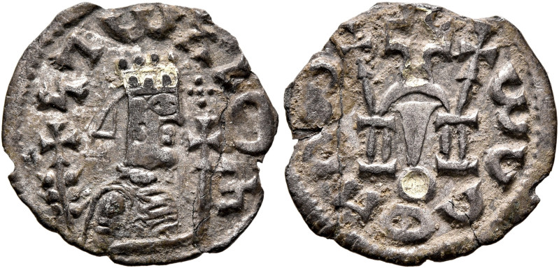 Alla Amidas/Armeha, before 540-550s. Argyros (Gilt Billon, 21 mm, 1.00 g, 12 h)....