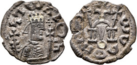 Alla Amidas/Armeha, before 540-550s. Argyros (Gilt Billon, 21 mm, 1.00 g, 12 h). ነገሠአረመሐ ('ngsʼrmh' = 'King Armeha' in Ge'ez) Draped half-length bust ...