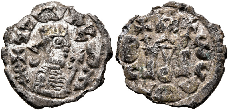 Alla Amidas/Armeha, before 540-550s. Argyros (Gilt Billon, 17 mm, 1.13 g, 12 h)....