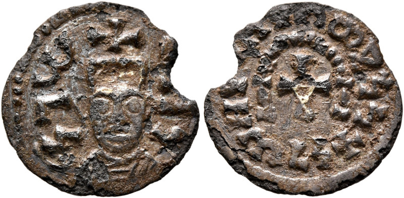 Ella Gabaz/Wazen Agad, circa late 550s-560s. Unit (Gilt Billon, 15 mm, 0.76 g, 1...