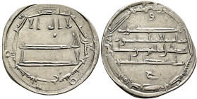 ISLAMIC, 'Abbasid Caliphate. al-Rashid, AH 170-193 / AD 786-809. Dirham (Silver, 26 mm, 2.91 g, 10 h), citing al-Rashid as 'al-Mardi' and as 'al-Khali...