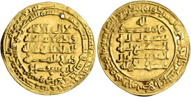 ISLAMIC, Persia (Pre-Seljuq). Buwayhids (Buyids). 'Adud al-Dawla Abu Shuja' Fanakhusraw, AH 342-372 / AD 953-983. Dinar (Gold, 23 mm, 2.52 g), citing ...