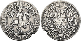 ISLAMIC, Seljuks. Rum. Rukn al-Din Sulayman II, AH 592-600 / AD 1196-1204. Dirham (Silver, 23 mm, 2.99 g, 12 h), Qaysariya, AH 596 = AD 1199/1200. Ruk...