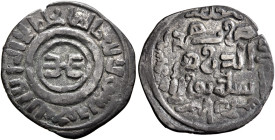 ISLAMIC, Mongols. Great Khans. Uncertain rulers, AD 1230s-1260s. Dirham (Silver, 19 mm, 1.54 g), Pulad, AH 658 = 1259/60. Within two concentric circle...