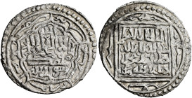 ISLAMIC, Mongols. Ilkhanids. Ghiyath al-Din Muhammad Khudabanda Öljeytü, AH 703-716 / AD 1304-1316. Dirham (Silver, 22 mm, 2.18 g, 11 h), Type A, Sams...