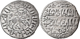 ARMENIA, Cilician Armenia. Royal. Hetoum I, 1226-1270. Tram (Silver, 25 mm, 2.78 g, 12 h), bilingual issue, acknowleding Kay Khusraw II, Seljuk of Rum...