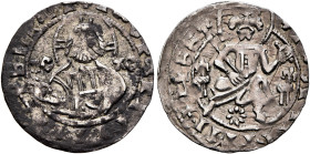 BULGARIA. Second Empire. Ivan Sracimir, 1356–1397. Gros (Silver, 16 mm, 0.58 g, 6 h). Bust of Christ between IC-XC, raising his right hand in benedict...