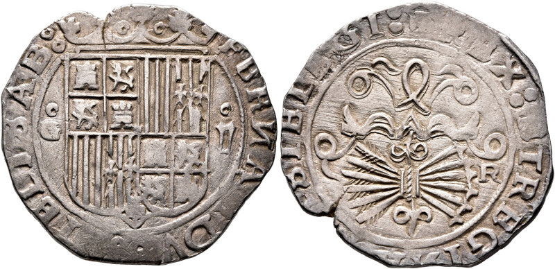 SPAIN, Castile & León. Fernando V & Isabel I (Los Reyes Católicos - the Catholic...