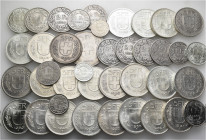 A lot containing 40 silver coins. All: Switzerland. Fine to extremely fine. LOT SOLD AS IS, NO RETURNS. 40 coins in lot.


From the collection of P...