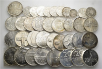 A lot containing 37 silver coins. All: Switzerland. About extremel fine to good extremely fine. LOT SOLD AS IS, NO RETURNS. 37 coins in lot.


From...