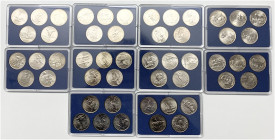 A lot containing 50 copper-nickel coins. All: USA. Extremely fine to virtually as struck. LOT SOLD AS IS, NO RETURNS. 50 coins in lot.


From the c...