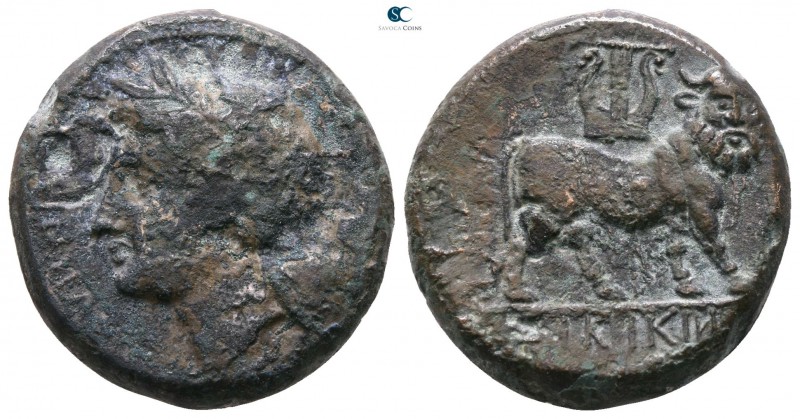 Campania. Teanum Sidicinum 320-280 BC. 
Bronze Æ

19mm., 6,23g.



nearly...