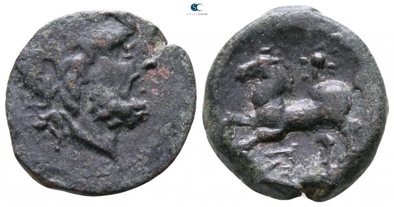 Apulia. Arpi 325-275 BC. 
Bronze Æ

16mm., 3,68g.



nearly very fine