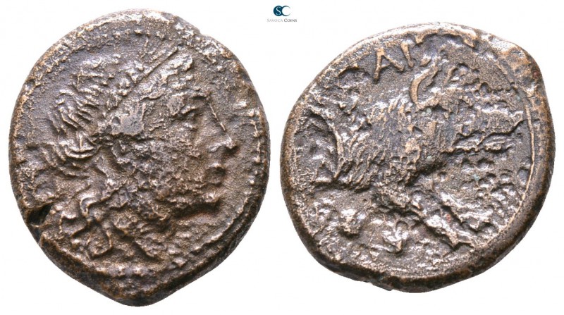 Lucania. Paestum 218-201 BC. Second Punic War
Bronze Æ

16mm., 3,54g.



...
