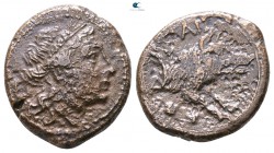 Lucania. Paestum 218-201 BC. Second Punic War. Bronze Æ