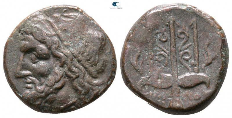 Sicily. Syracuse. Hieron II 275-215 BC. 
Bronze Æ

18mm., 6,20g.



very ...